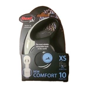 Flexi Comfort Retractable Tape Leash Extra Small 10 foot 26 lbs  Quality NEW